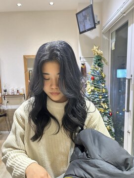 ステラバイケンジ(STELLA by KENJE) 姫カットカールセミディシアーカラー