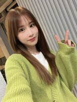 ボアップ 松山店(boappu)&nbsp;#プルエクステ#ベージュカラー#エクステ#ストレートヘア