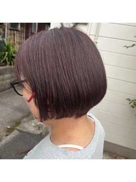 シン(shin) ピンクカラー/ピンクブラウン/ショートヘア/ショートボブ