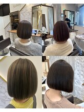 日々の手入れを楽に！洗練された技術で扱いやすいヘアをご提供いたします。【笠原】