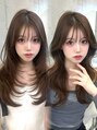 アリュウル 表参道(ALLURE)&nbsp;ワンカールでも巻いても可愛い韓国ヘア◎/顔周りカット得意です!