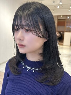 ビューブルー 亀戸錦糸町(VIEW BLUE) 美髪カールシアーカラーワンカールレイヤーセミディ