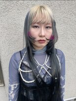 シアン(cyan.)&nbsp;姫カット/デザインカラー