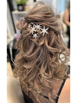 ヘアースタジオ ジェイワン(hair studio J ONE) ヘアセットモテ髪くるりんぱ20代30代40代50代60代