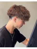 オーバー(OVER)&nbsp;#メンズカラー#メンズパーマ#下関美容室#下関メンズパーマ