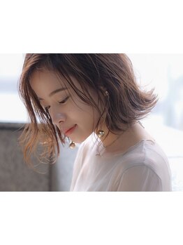 【白子◇mm単位まで計算した似合わせ】印象を左右する顔周り。繊細なカット技術で貴方だけのスタイルを実現