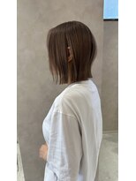 サロンドディバース(Salon de DIVERSE)&nbsp;切りっぱなし×ワンブリーチベージュ