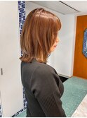 ミディアムレイヤーボブ