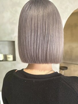 ハウ 心斎橋(how) 透明感カラー★20代30代ダブルカラーブリーチグレージュアッシュ