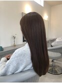 小顔に見えるトレンド感満載の韓国風ヘア
