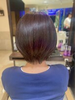 ヘアリゾート粋 ティガ 池袋店(tiga)&nbsp;艶ショート/ナチュラルブラウン