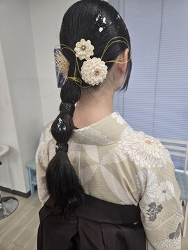 アジュール 倉敷店(Azule) Azule/卒業式セット/前髪カット