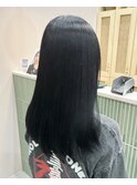 髪質改善×グレーカラー