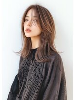 【ロングヘア　前髪なし　韓国ヘア　#14】#渋谷駅#韓国#髪質改善