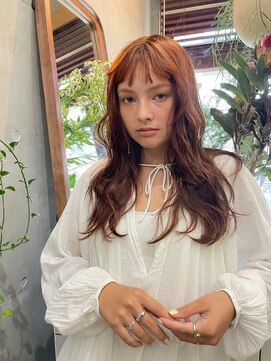 ソルトウォーター(SALT WATER) ベージュ/ハイトーン/ブリーチ/くびれヘア/恵比寿/代官山