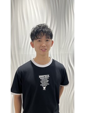 エアー 久留米(AIR) 前髪上げ下ろし2wayメンズスタイル