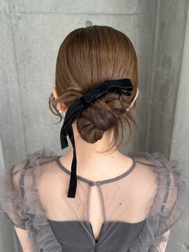 エイミー 伏見店(aemii) リボンカチモリヘア