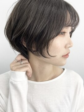 アオゾラヘアー フジサキグウ(AOZORA HAIR FUJISAKIGU) センシュアルショート フェザーバング大人女性オススメ 20代30代