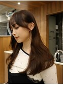 上品ロング×小顔レイヤー