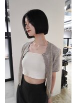 セーヌアワー(CEINE OUR)&nbsp;三軒茶屋【CEINEOUR】韓国風大人ショートボブ×イルミナカラー