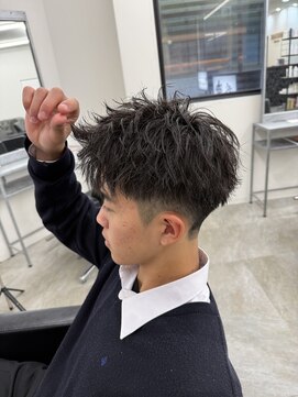 ショートアップバング【JINPEI】