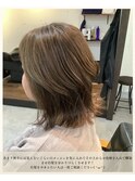 ≪お客様スタイル≫ ナチュラルハイライトで白髪ボカシ