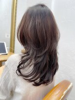 ミッシェル アフロート(michelle afloat)&nbsp;360°美☆Sカーブレイヤーでトップふんわり首周り引き締め