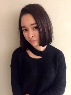 ロンド 銀座(Lond) おしゃれボブ  担当川瀬賢翁