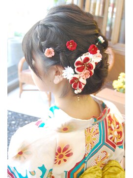 ベル(BELL) 可愛い浴衣アップ♪浴衣・髪型・着付【BELL桜新町/用賀】