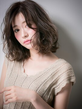 カバーヘア ブリス 大宮西口(COVER HAIR bliss) *bliss大宮*黒髪がセクシー♪くせ毛風セミディv!