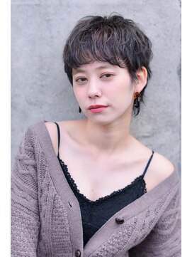 エイチ(H eitf) 【ハンサムショート シースルーバング エイチ原宿/小島遥香】