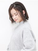 *耳かけ透け感スタイル*