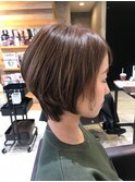 西宮/小顔/ハンサムショート/きりっぱなしボブ