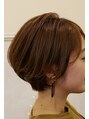 プログレス 武蔵藤沢店(PROGRESS) ショートボブ。丸みを出すと横顔美人になれます!