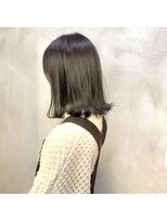 ミント(mint)&nbsp;色持ち◎暗髪グレー！