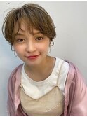 ハイトーンカラー×ショートカット