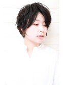 ［OCEAN　Hair&Life]黒髪☆春パーマ☆マッシュヘア