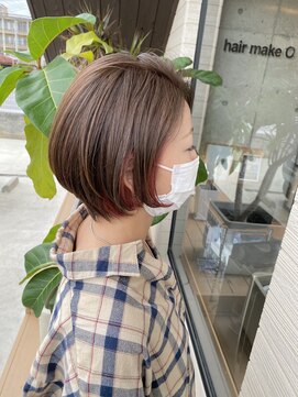 ヘアメイク ゼロ(0) シフォンショートボブ
