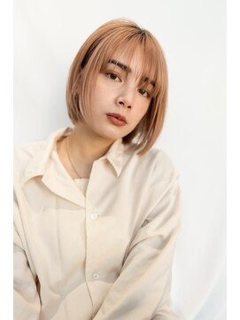 オースティン 門前仲町(AUSTIN) 大人かわいい前髪セシルカットココアブラウンフリンジウェーブ