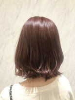 リーオオサカ(Lee Osaka)&nbsp;外ハネ×ピンクブラウン