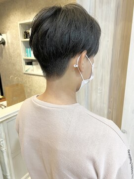 キャアリー(Caary) 福山市美容室Caary ボーイッシュ刈り上げ女子☆ベリーショート