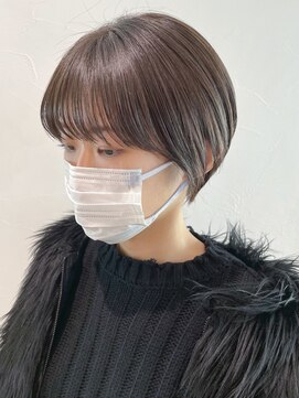 アイティーバイアルバム 下北沢店(IT by ALBUM) マッシュショートベージュ_アースカラーくびれヘア_ba377281