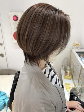 バブ バイネオリーブ(Bab by neolive) 白髪ぼかし☆グレージュハイライト