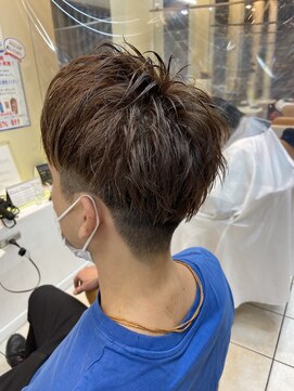 クオリス 上板橋店(QUALIS) メンズ大人気！ツーブロックショートレイヤースタイル