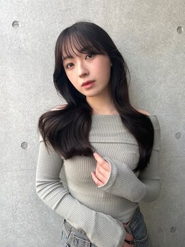 ラボヌールヘアーパルフェ 大宮西口店(La Bonheur hair parfait) イルミナカラーで作る レイヤーロング