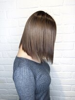 デイジー インデックスヘア 大島店(DAISY index hair)&nbsp;20代30代40代大人可愛い/アッシュオリーブベージュ/縮毛矯正