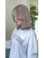 リンダ(Linda)&nbsp;ホワイトシルバー×エンドカラー