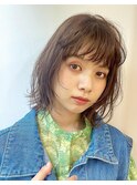 レイヤーカットボブ マロンベージュ【横浜】