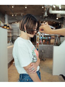 マーケット(MARKET) ミニボブ　アンブレラカラー