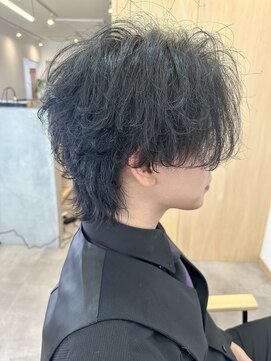 ソラ(SORA.) 30代40代50代☆大人かっこいいセンターパートウルフ